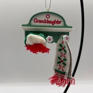 Hallmark Keepsake Ornament Dated 2004 Vintage Granddaughter Handcrafted & Fabric